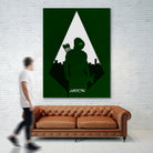 Arrow by Mateus Quandt on GIANT ART - green digital drawing