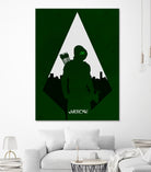 Arrow by Mateus Quandt on GIANT ART - green digital drawing