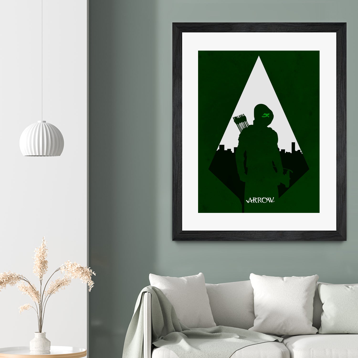 Arrow by Mateus Quandt on GIANT ART - green digital drawing