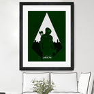 Arrow by Mateus Quandt on GIANT ART - green digital drawing