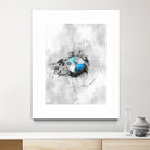 BMW Splatter painting by Jurijs Permanickis on GIANT ART - gray digital painting