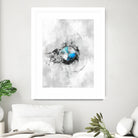 BMW Splatter painting by Jurijs Permanickis on GIANT ART - gray digital painting