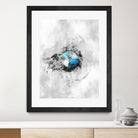 BMW Splatter painting by Jurijs Permanickis on GIANT ART - gray digital painting