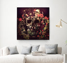 Bloom Skull by Ali Gulec on GIANT ART - red photo illustration