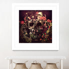 Bloom Skull by Ali Gulec on GIANT ART - red photo illustration