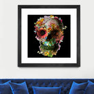 Skull 2 by Ali Gulec on GIANT ART - mixed media