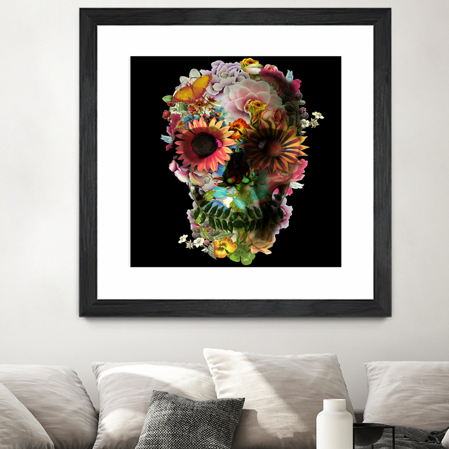 Skull 2 by Ali Gulec on GIANT ART - mixed media