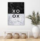 XO XO by Dana Shek on GIANT ART - white typography