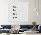 Live By The Sun by Dana Shek on GIANT ART - white digital painting