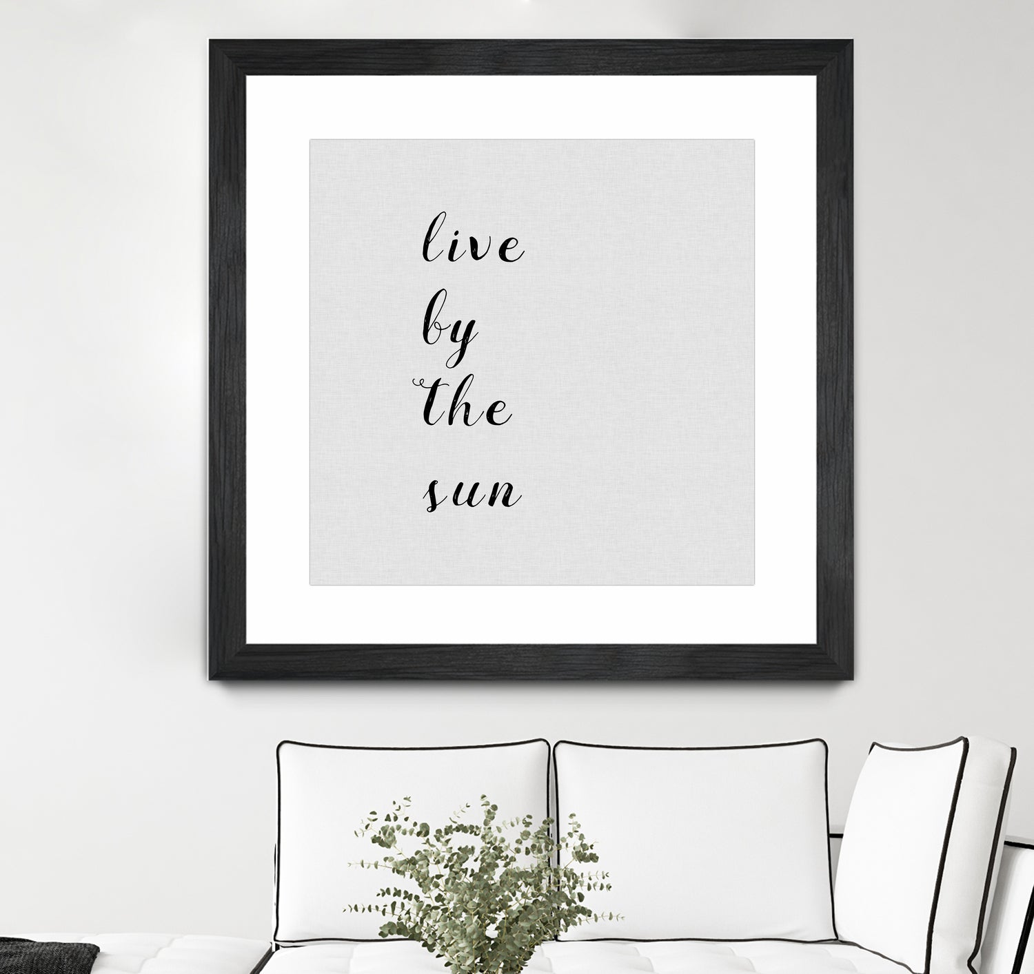 Live By The Sun by Dana Shek on GIANT ART - white digital painting