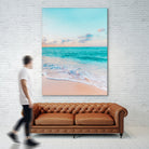 Ocean Bliss, Nature Landscape Sea Travel Tropical, Nordic by Uma Gokhale on GIANT ART - blue photo illustration