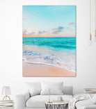 Ocean Bliss, Nature Landscape Sea Travel Tropical, Nordic by Uma Gokhale on GIANT ART - blue photo illustration