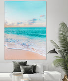 Ocean Bliss, Nature Landscape Sea Travel Tropical, Nordic by Uma Gokhale on GIANT ART - blue photo illustration