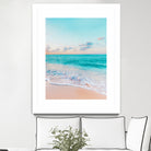 Ocean Bliss, Nature Landscape Sea Travel Tropical, Nordic by Uma Gokhale on GIANT ART - blue photo illustration