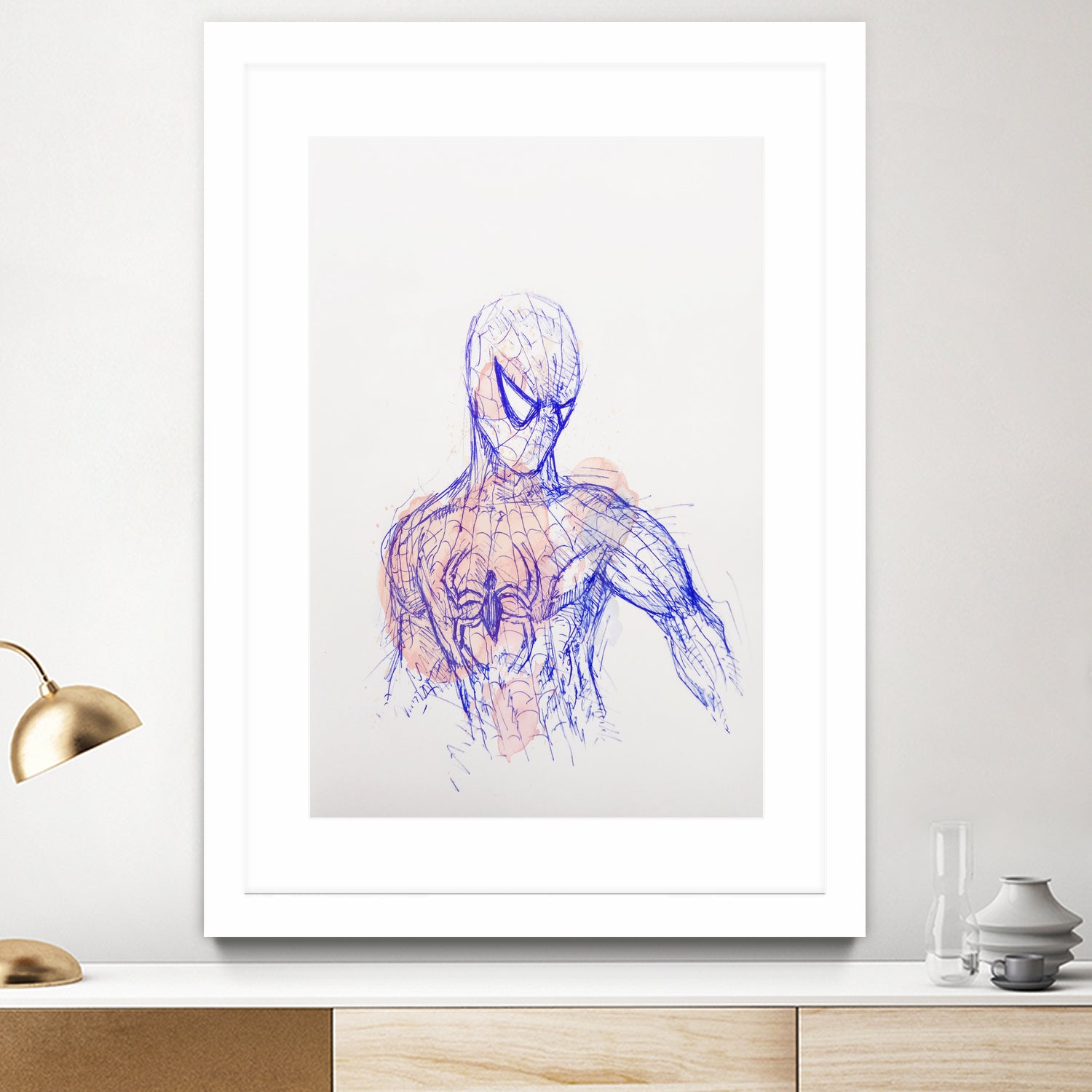 Spider-Man by Koen Cheung Mok on GIANT ART - white character design