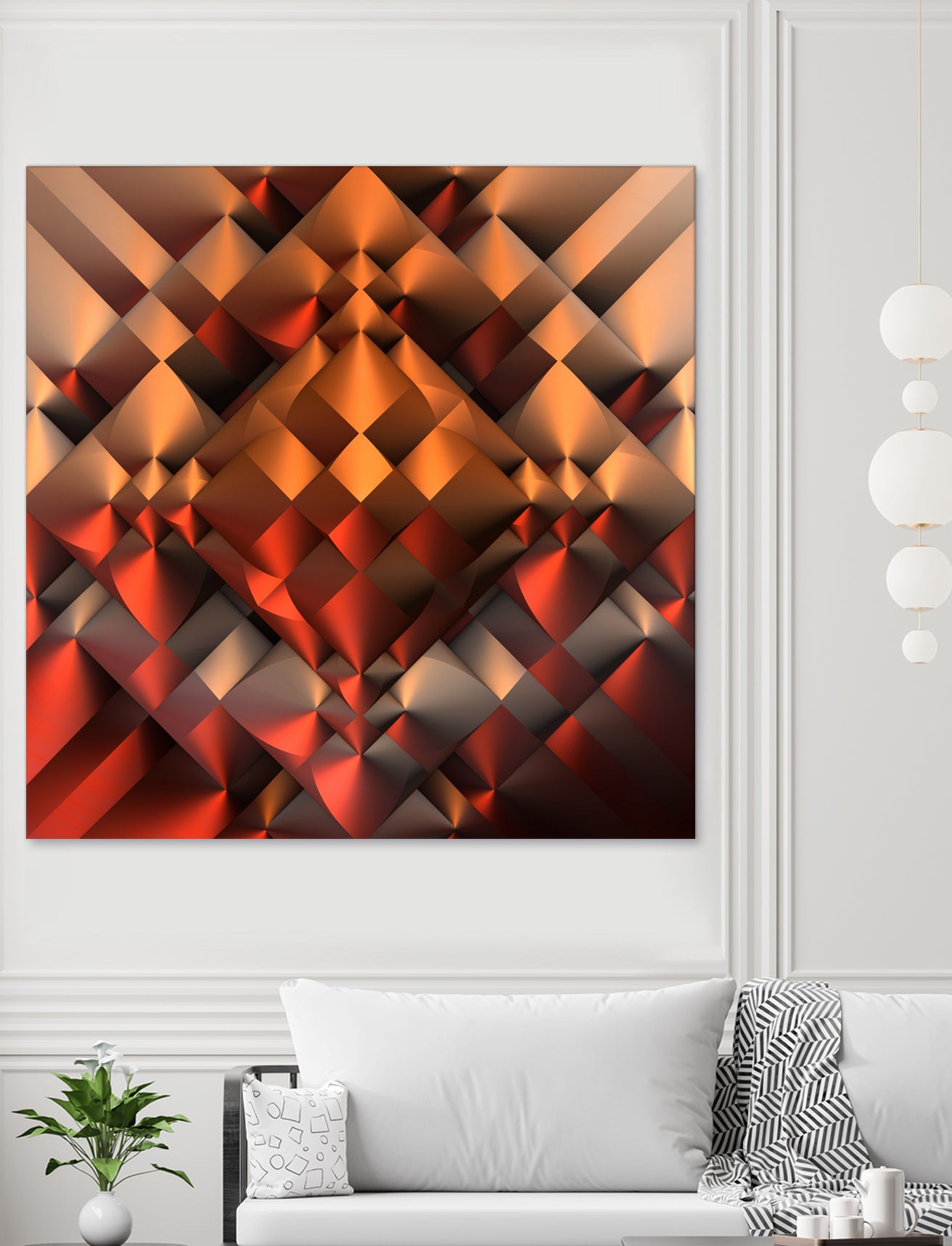 Copper Toned by Lyle Hatch on GIANT ART - orange 3d art