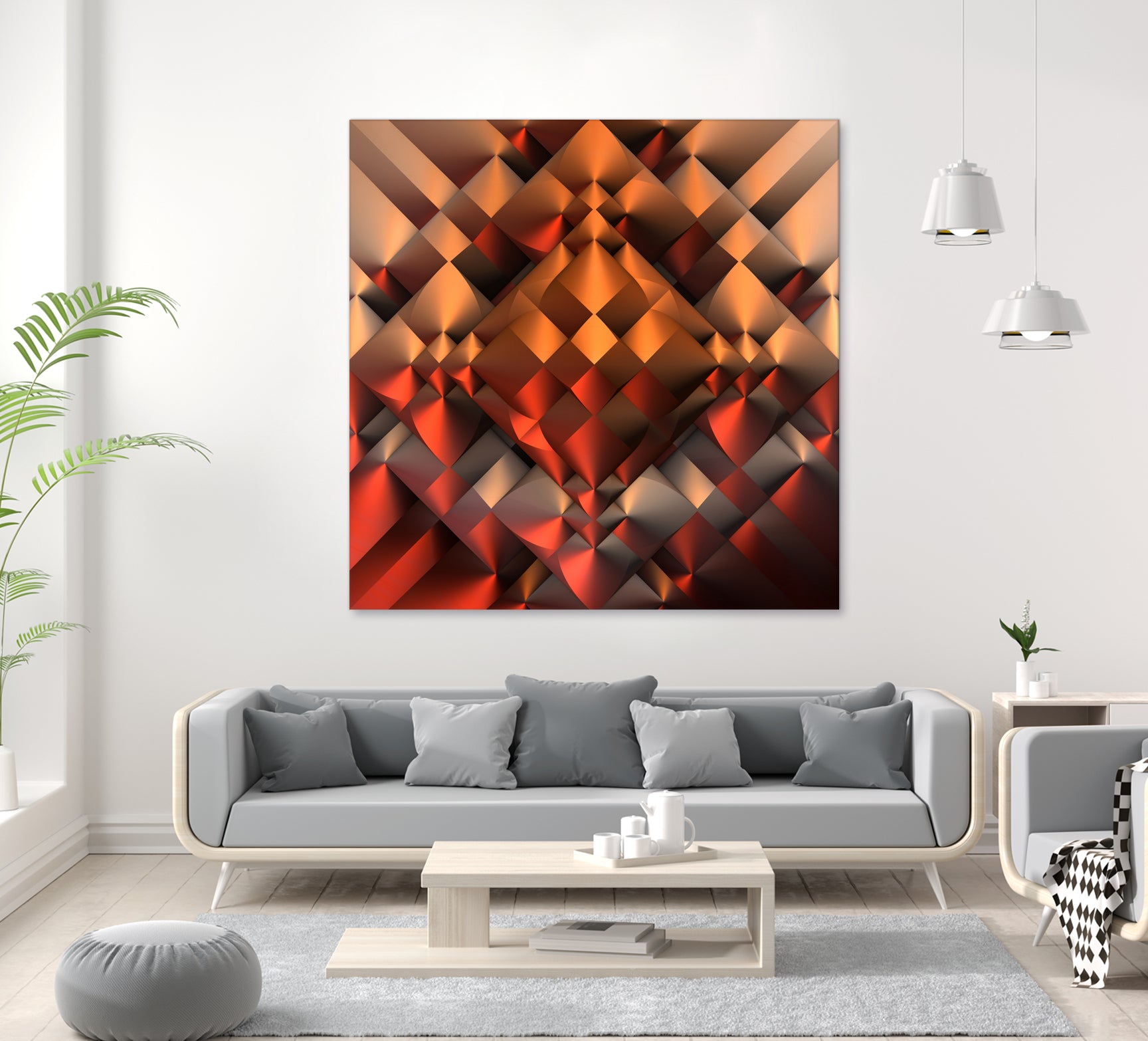 Copper Toned by Lyle Hatch on GIANT ART - orange 3d art