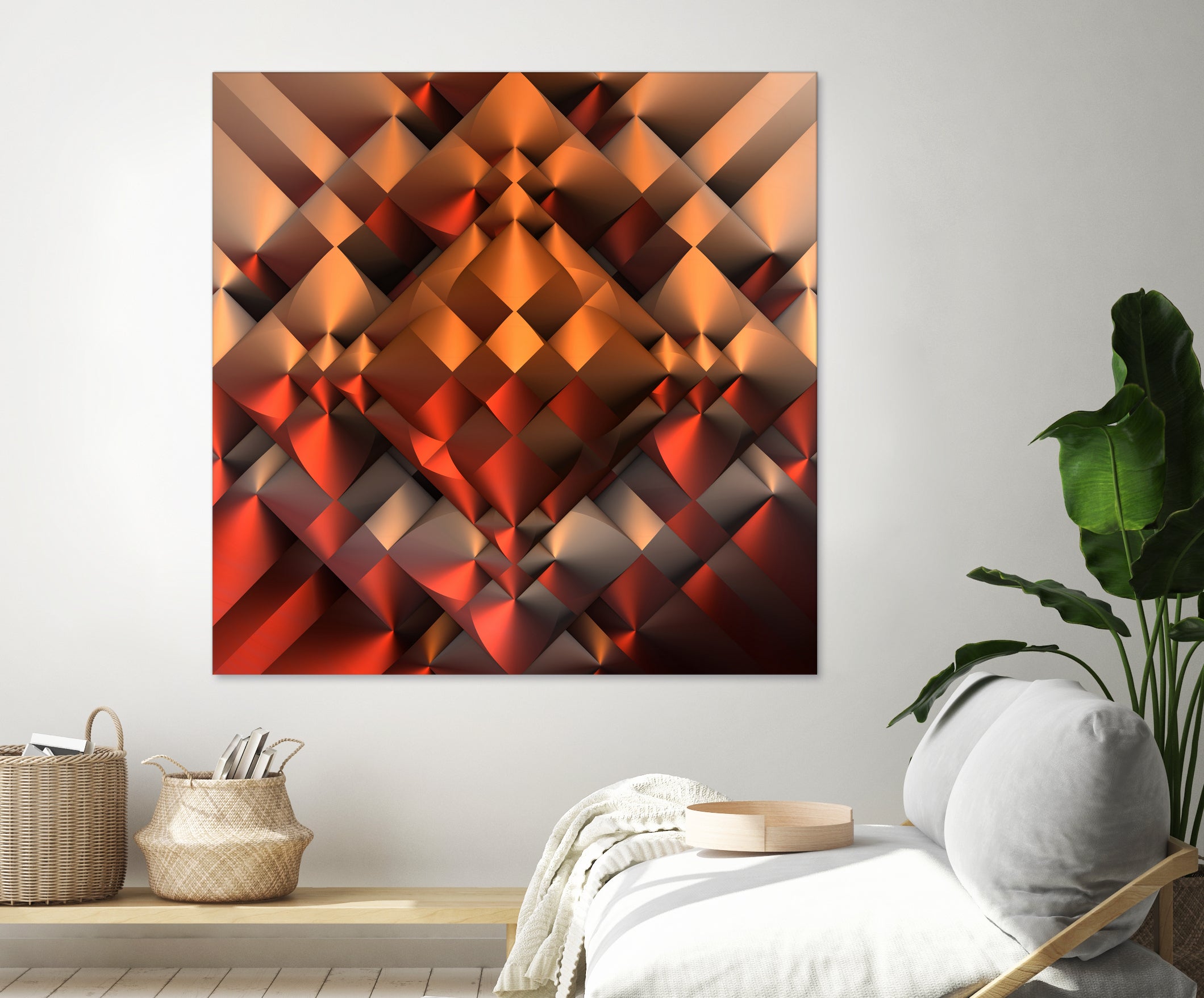 Copper Toned by Lyle Hatch on GIANT ART - orange 3d art