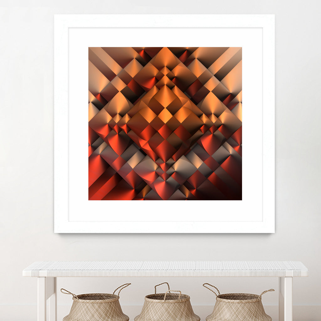 Copper Toned by Lyle Hatch on GIANT ART - orange 3d art