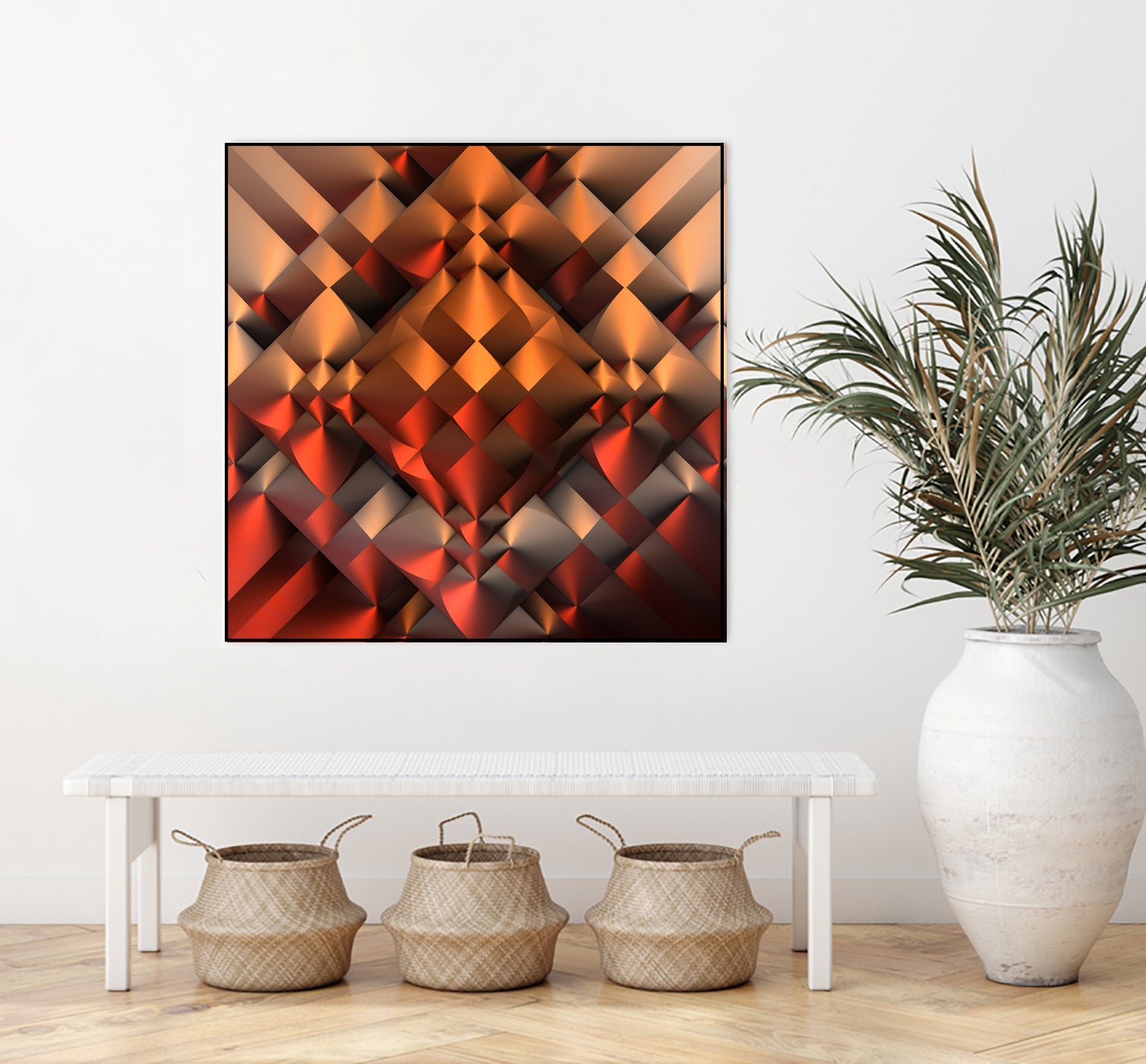 Copper Toned by Lyle Hatch on GIANT ART - orange 3d art