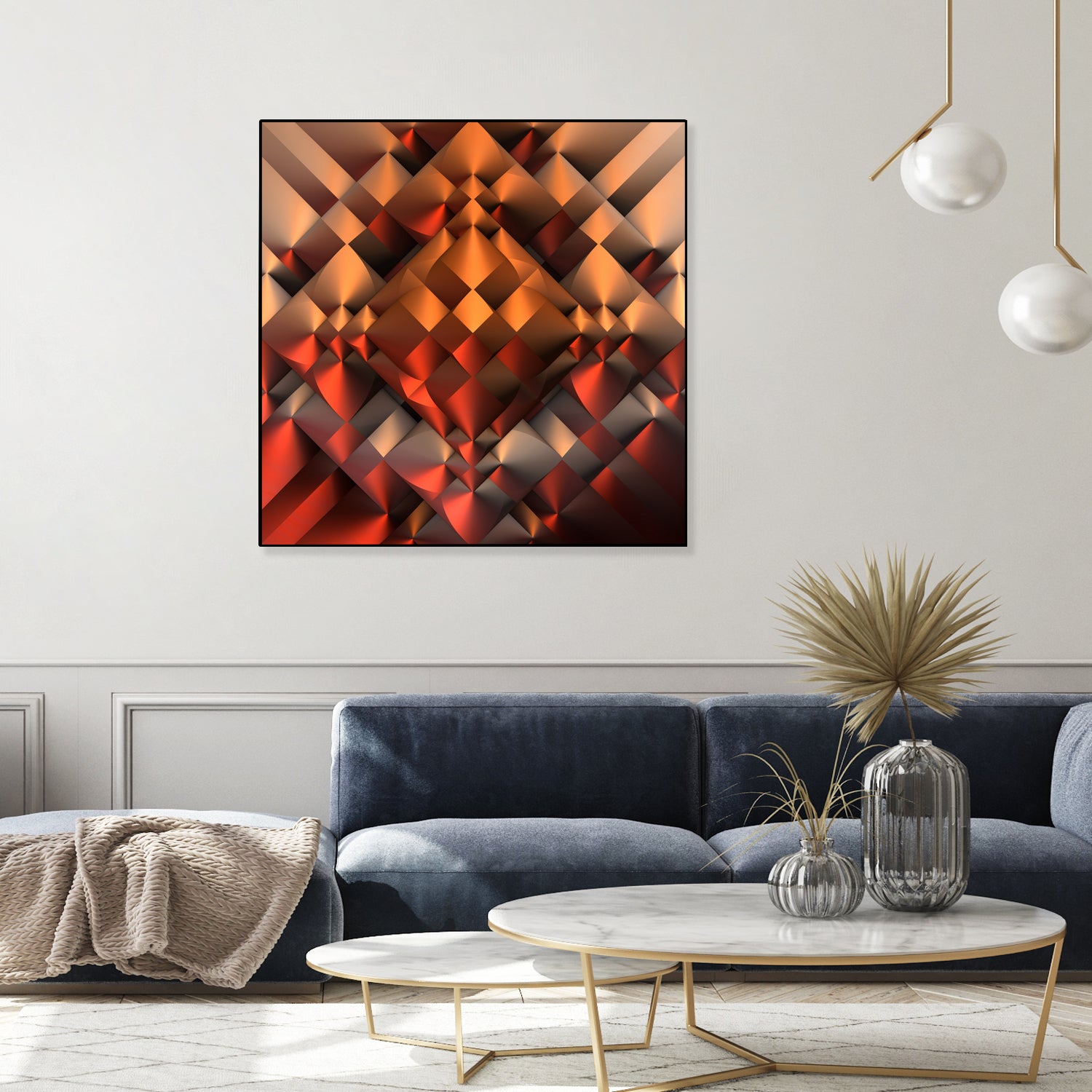 Copper Toned by Lyle Hatch on GIANT ART - orange 3d art