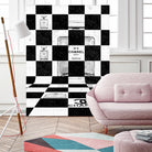 Chanel Chess by Daniel Janda on GIANT ART - black mixed media