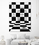 Chanel Chess by Daniel Janda on GIANT ART - black mixed media