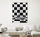 Chanel Chess by Daniel Janda on GIANT ART - black mixed media