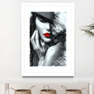 Fashion Flair in Black and White by Rafael Salazar on GIANT ART - black digital painting