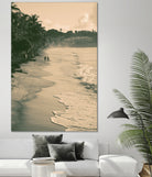 Tropical Beach by Konstantin Sevostyanov on GIANT ART - brown photo illustration