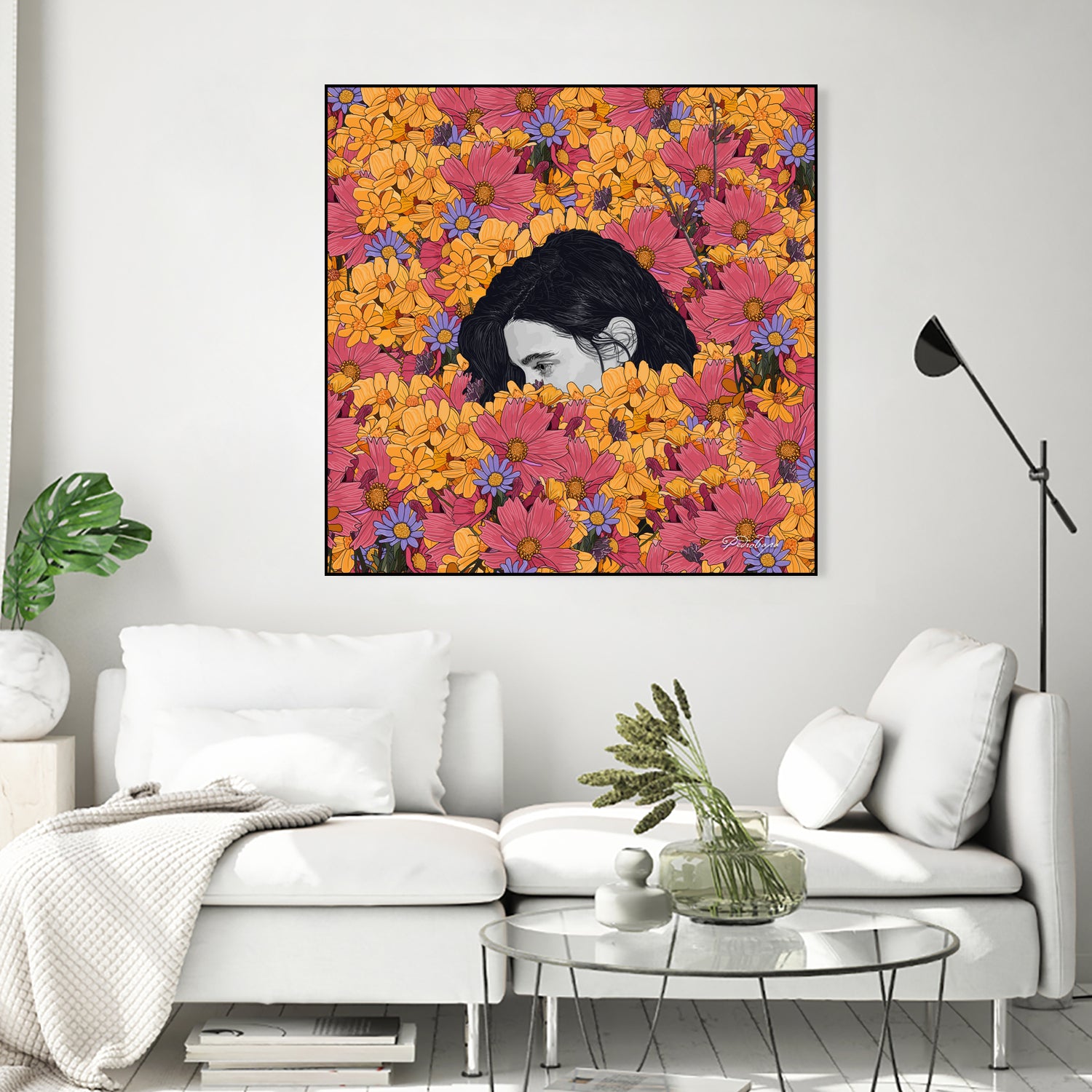 You are everything by Vincent Alfred Lavega on GIANT ART - orange digital painting