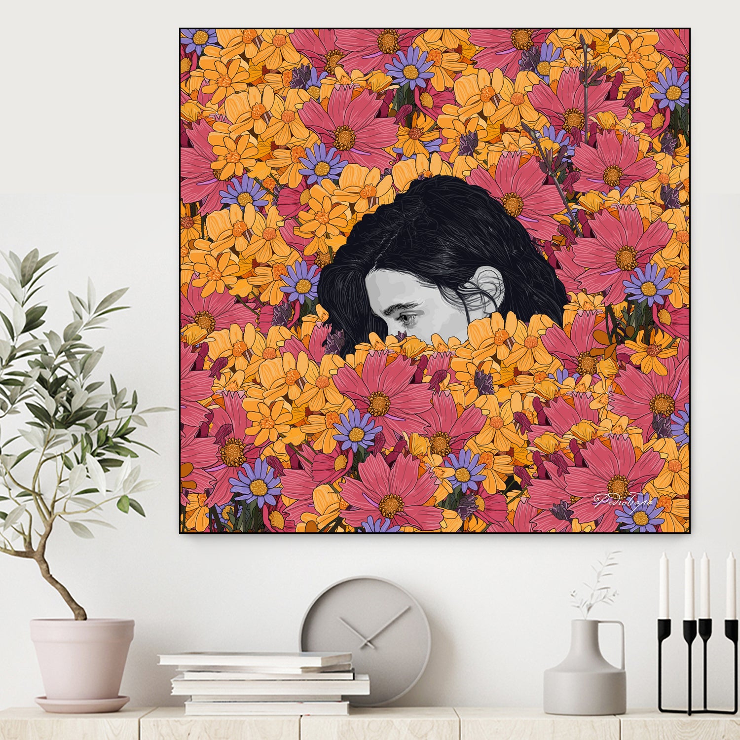 You are everything by Vincent Alfred Lavega on GIANT ART - orange digital painting