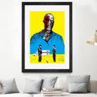 Breaking bad Gus Fring by Paola Morpheus on GIANT ART - blue digital painting