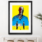 Breaking bad Gus Fring by Paola Morpheus on GIANT ART - blue digital painting