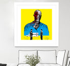 Breaking bad Gus Fring by Paola Morpheus on GIANT ART - blue digital painting