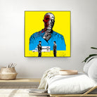 Breaking bad Gus Fring by Paola Morpheus on GIANT ART - blue digital painting