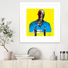 Breaking bad Gus Fring by Paola Morpheus on GIANT ART - blue digital painting