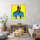 Breaking bad Gus Fring by Paola Morpheus on GIANT ART - blue digital painting