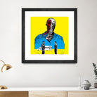 Breaking bad Gus Fring by Paola Morpheus on GIANT ART - blue digital painting