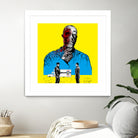 Breaking bad Gus Fring by Paola Morpheus on GIANT ART - blue digital painting