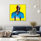 Breaking bad Gus Fring by Paola Morpheus on GIANT ART - blue digital painting