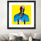 Breaking bad Gus Fring by Paola Morpheus on GIANT ART - blue digital painting