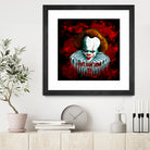 Pennywise IT 2017 Vector Graphics Artwork based on it by Monica Terrana on GIANT ART - black character design