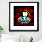 Pennywise IT 2017 Vector Graphics Artwork based on it by Monica Terrana on GIANT ART - black character design