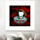 Pennywise IT 2017 Vector Graphics Artwork based on it by Monica Terrana on GIANT ART - black character design