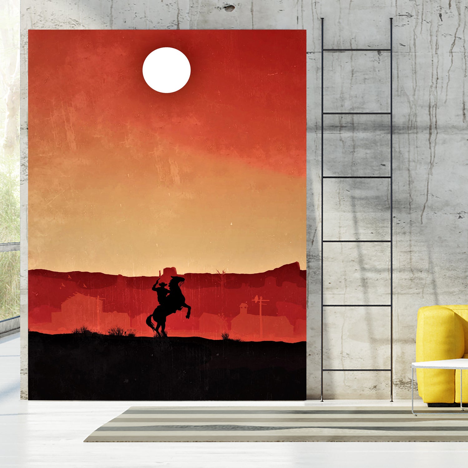 Red Dead Redemption Vintage Poster by SucculentBurger Zolich on GIANT ART - red character design