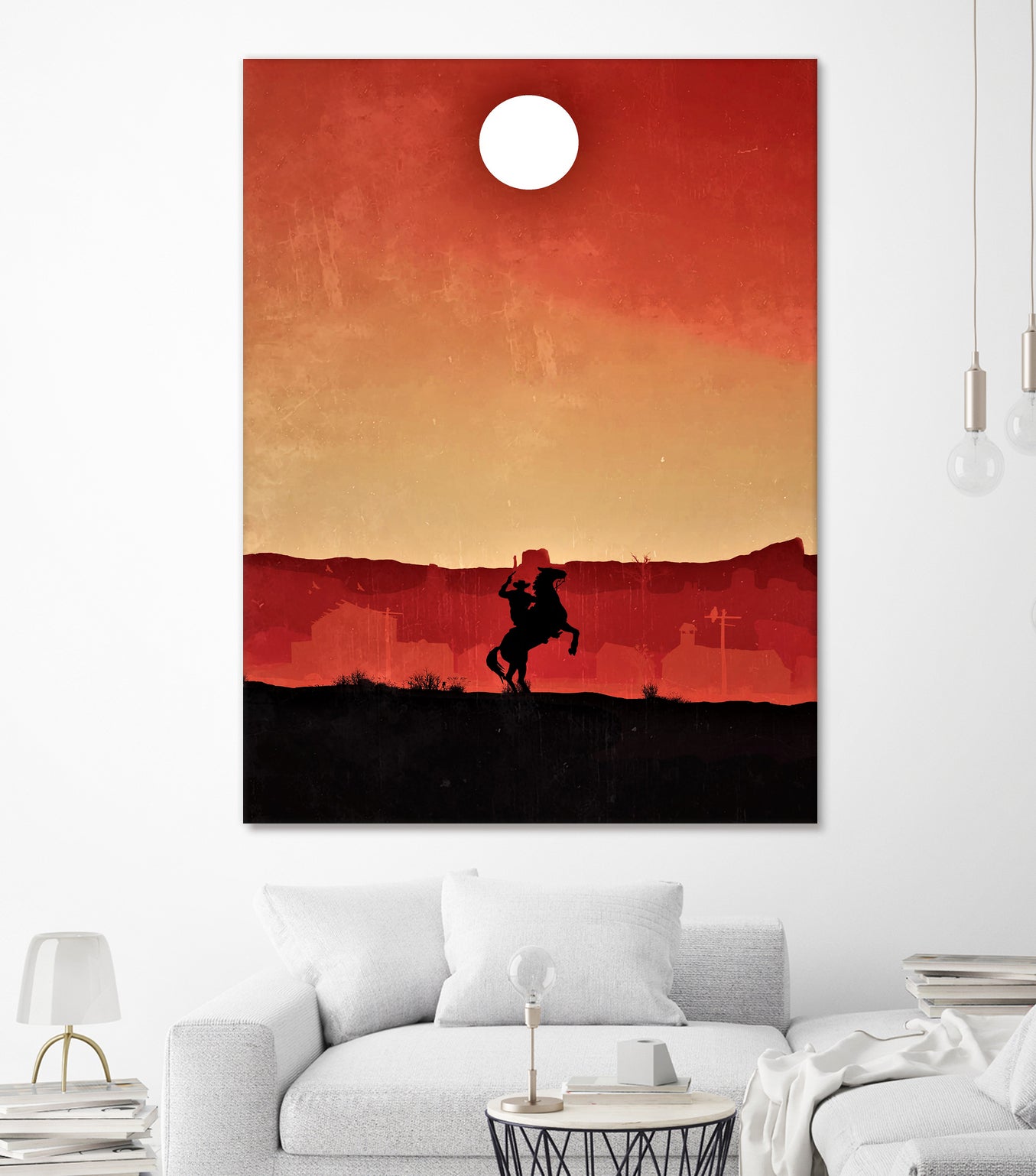 Red Dead Redemption Vintage Poster by SucculentBurger Zolich on GIANT ART - red character design