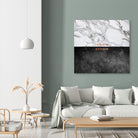 Inhale Exhale Copper by Dana Shek on GIANT ART - white typography