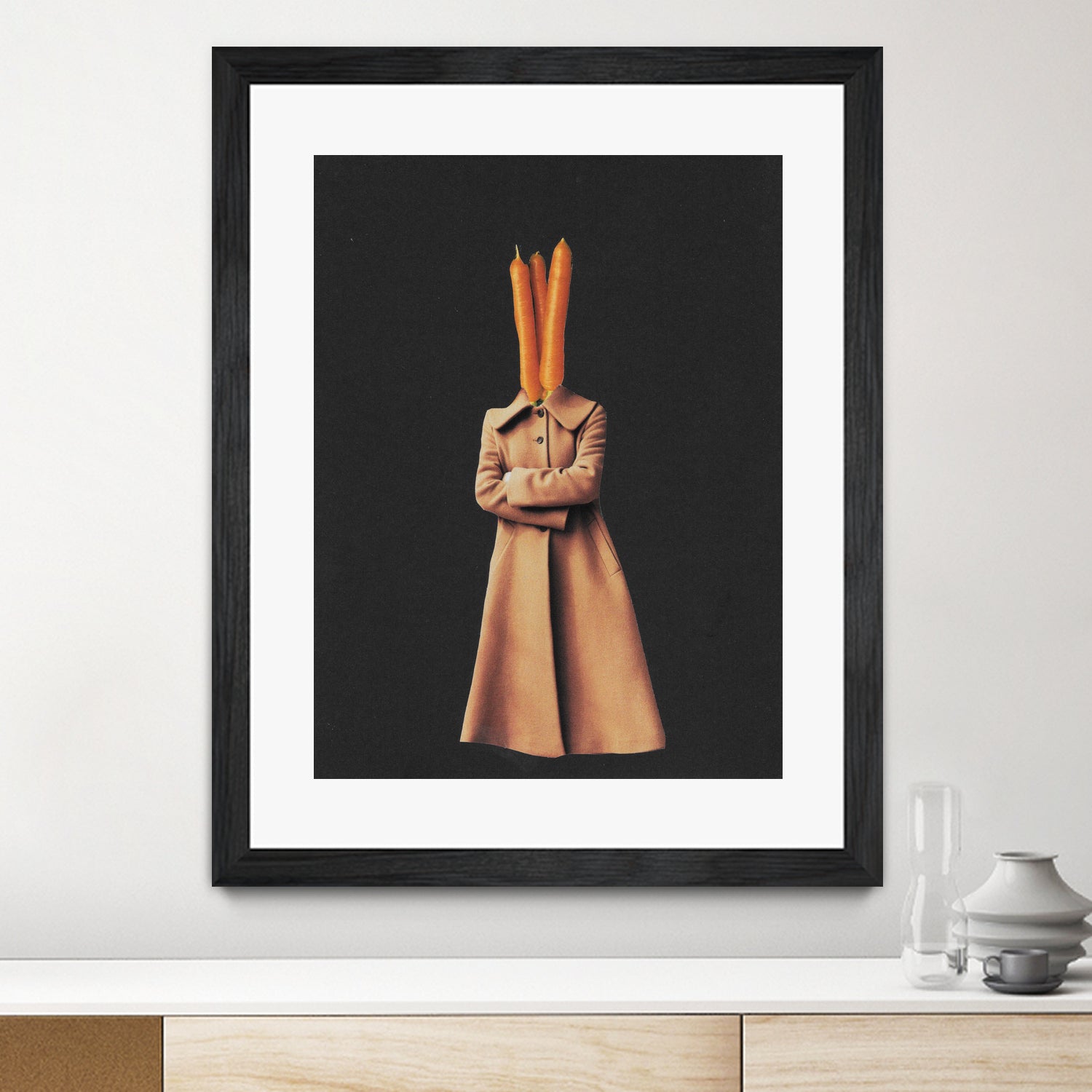 i dont carrot all by Kiki Castel on GIANT ART - black photo manipulation