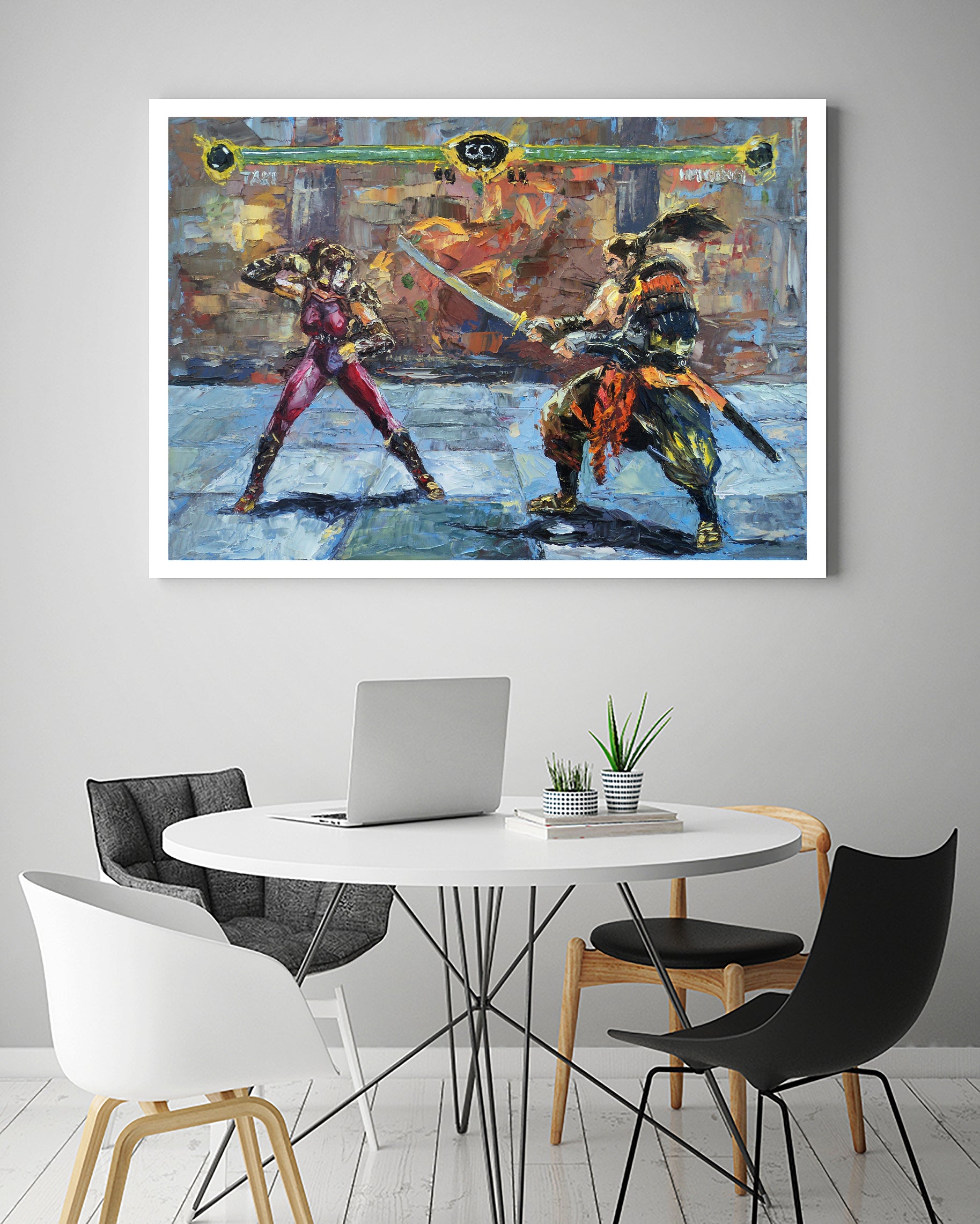 Soul Calibur by Nikolay Lobzov on GIANT ART - white character design